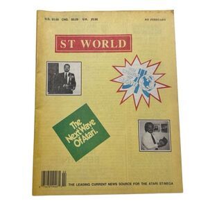 ST World Magazine Atari ST/Volume V, No. 1, Issue #43 February 1990